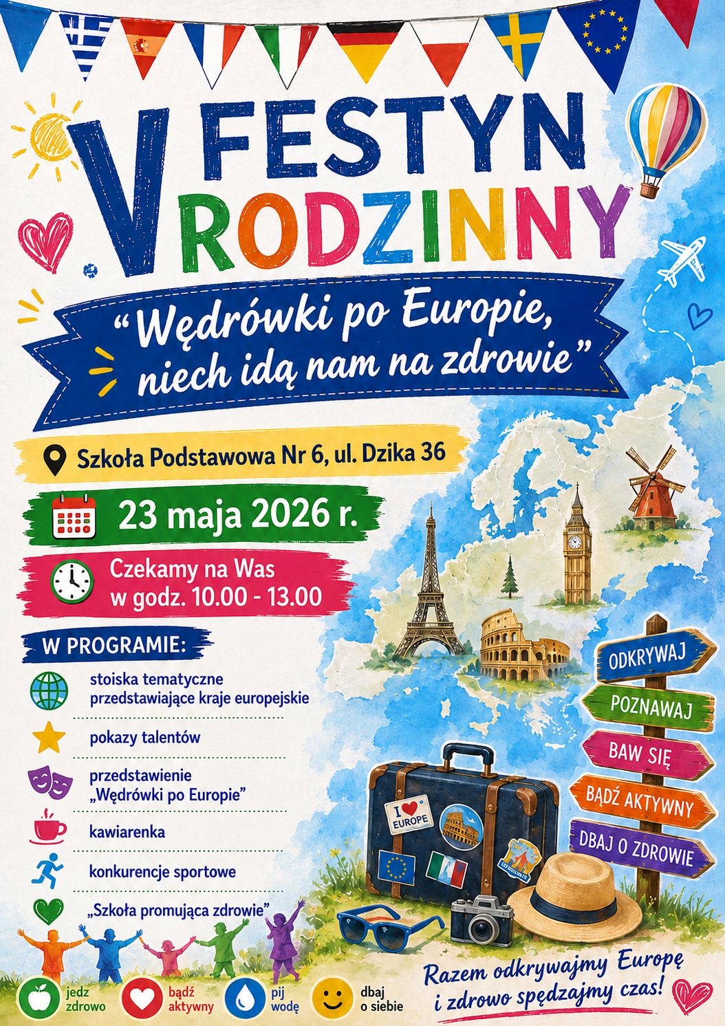 zdjecie na stronie o tytule: V Festyn Rodzinny w SP nr 6 w najbliższą sobotę!