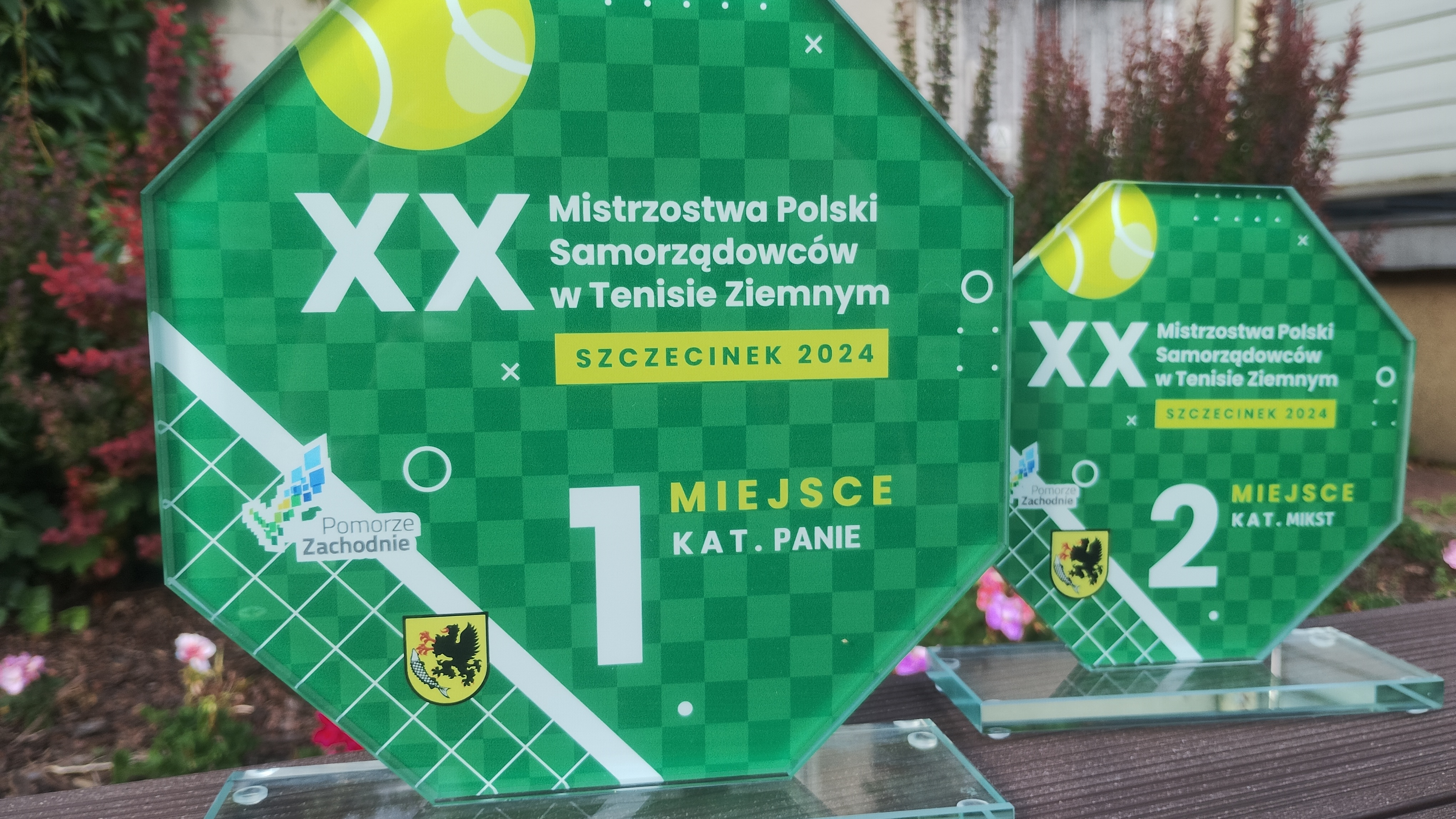zdjecie na stronie o tytule: Mistrzostwo Polski Samorządowców w Tenisie Ziemnym dla Miasta Ząbki