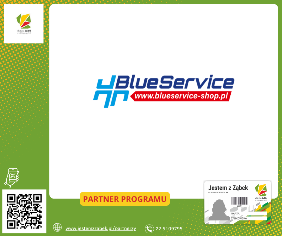 zdjecie na stronie o tytule: BlueService - hurtownia środków czystości Partnerem Programu Karty Mieszkańca