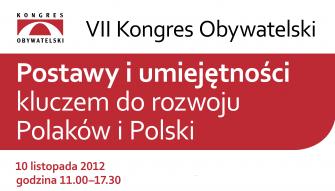 obraz-1 na stronie o tytule: VII Kongres Obywatelski