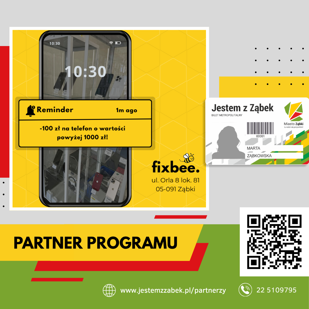 zdjecie na stronie o tytule: Oferta fixbee. dla posiadaczy Karty Mieszkańca