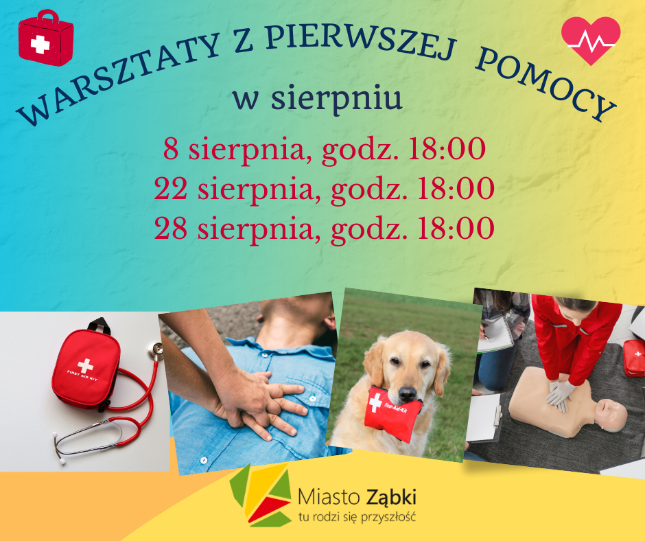 zdjecie na stronie o tytule: Kursy Pierwszej Pomocy w sierpniu 2024. Zaproszenie