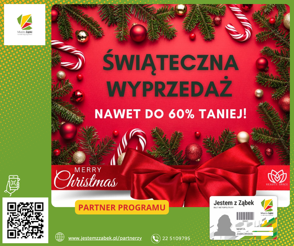 zdjecie na stronie o tytule: Grudzień to czas prezentów w Beauty Space Ząbki