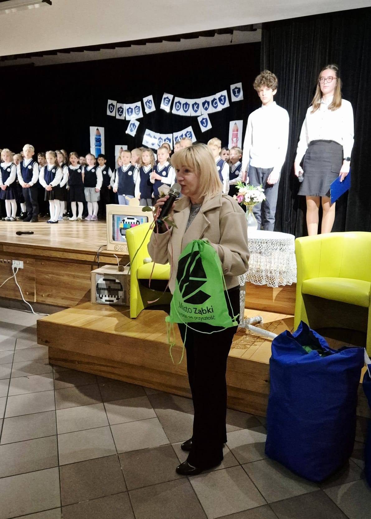 zdjecie na stronie o tytule: Pasowanie pierwszoklasistów w Publicznej Katolickiej Szkole Podstawowej im. ks. Jana Twardowskiego
