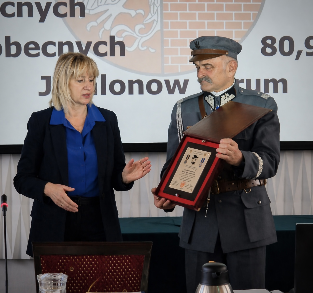 zdjecie na stronie o tytule: Wyjątkowe podziękowanie dla Burmistrza Miasta Ząbki