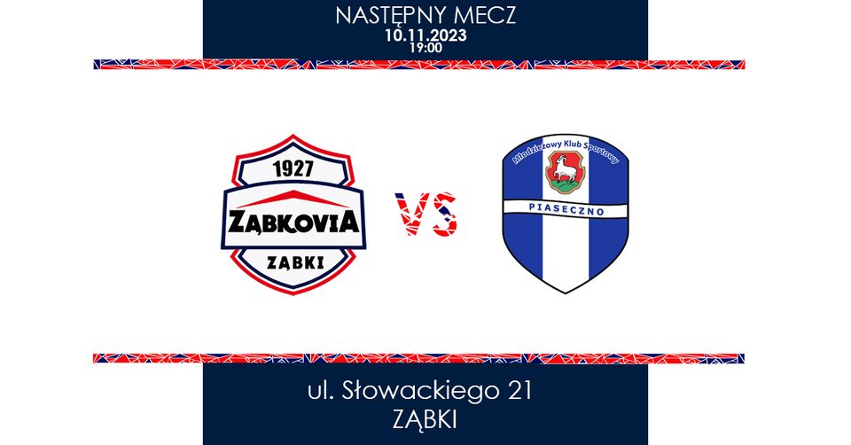 zdjecie na stronie o tytule: W piątek o 19:00 MKS Ząbkovia Ząbki podejmie MKS Piaseczno na Dozbud Arenie
