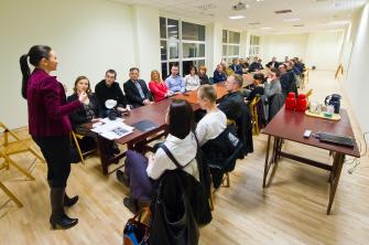obraz-1 na stronie o tytule: Cykl spotkań dla przedsiębiorców w Ząbkach rozpoczęty