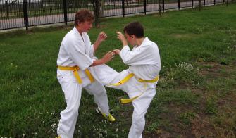 obraz-1 na stronie o tytule: Zgrupowanie karateków KSW KYOKUSHIN w Ząbkach