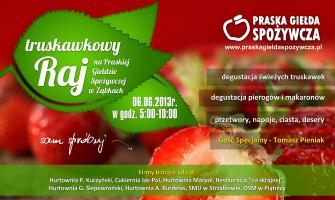 obraz-1 na stronie o tytule: Truskawkowy Raj na Praskiej Giełdzie Spożywczej