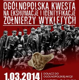 obraz-1 na stronie o tytule: Dzień Pamięci Żołnierzy Wyklętych - kwesta w Ząbkach