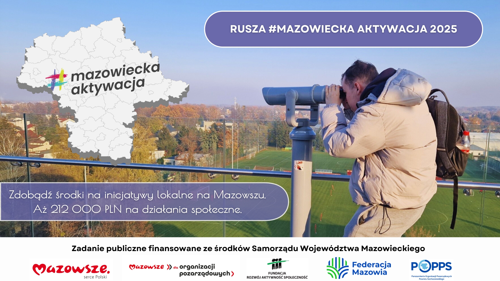 zdjecie na stronie o tytule: uszyła #MazowieckaAktywacja2025 – konkurs dla lokalnie działających!