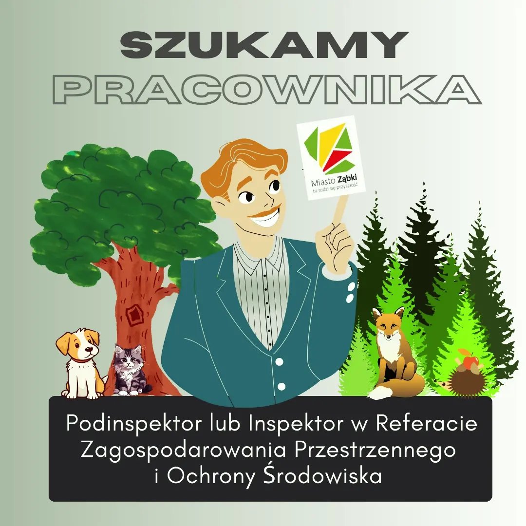 zdjecie na stronie o tytule: Szukamy pracownika do Referatu Zagospodarowania Przestrzennego i Ochrony Środowiska