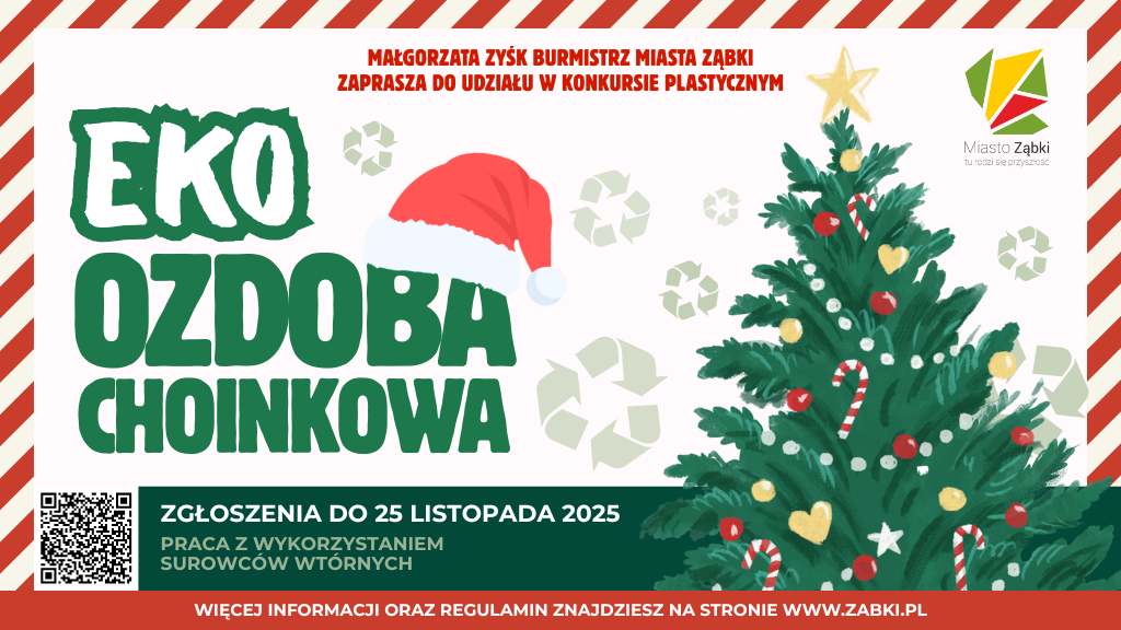 zdjecie na stronie o tytule: Konkurs plastyczny Eko Ozdoba Choinkowa