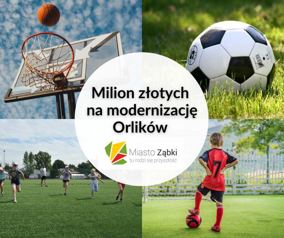 zdjecie na stronie o tytule: Milion złotych na modernizację ząbkowskich orlików
