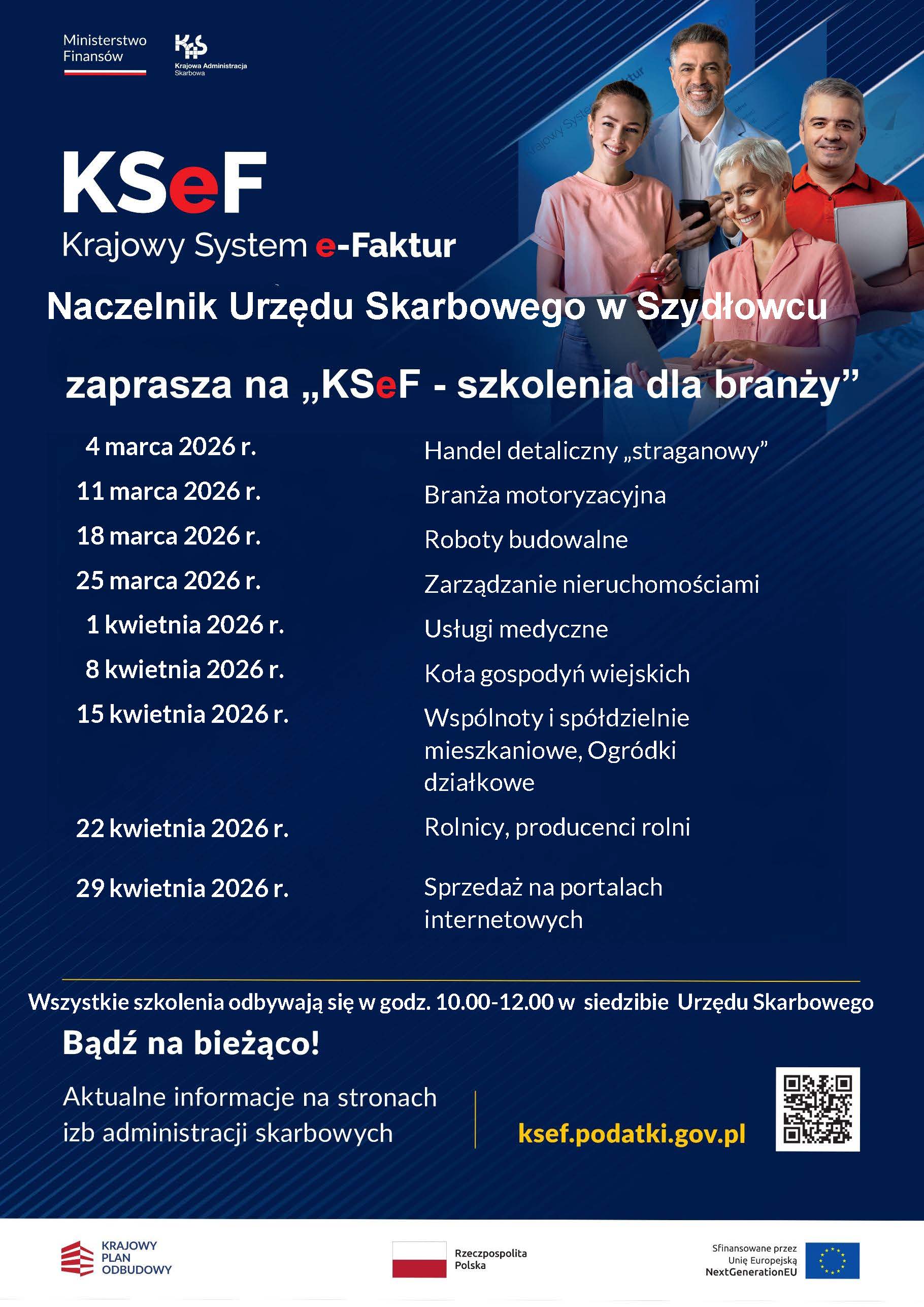 zdjecie na stronie o tytule: "KSeF- szkolenia dla branży"