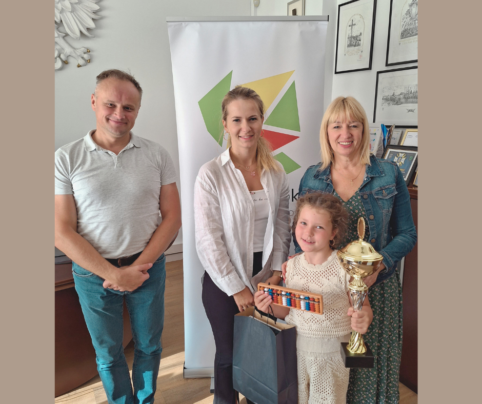 zdjecie na stronie o tytule: Niezwykły talent Diany Kwit z Ząbek