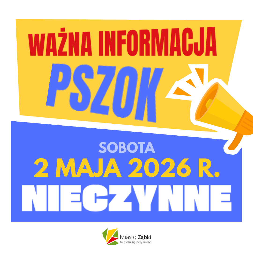 zdjecie na stronie o tytule: 2 maja (sobota) PSZOK w Ząbkach będzie nieczynny!