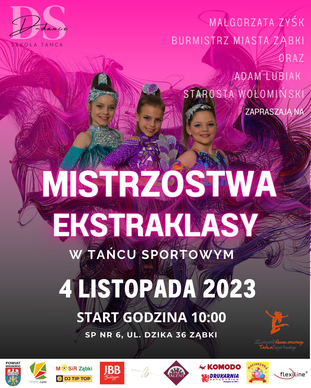 zdjecie na stronie o tytule: Mistrzostwa Tańca w SP 6 w sobotę 4 listopada