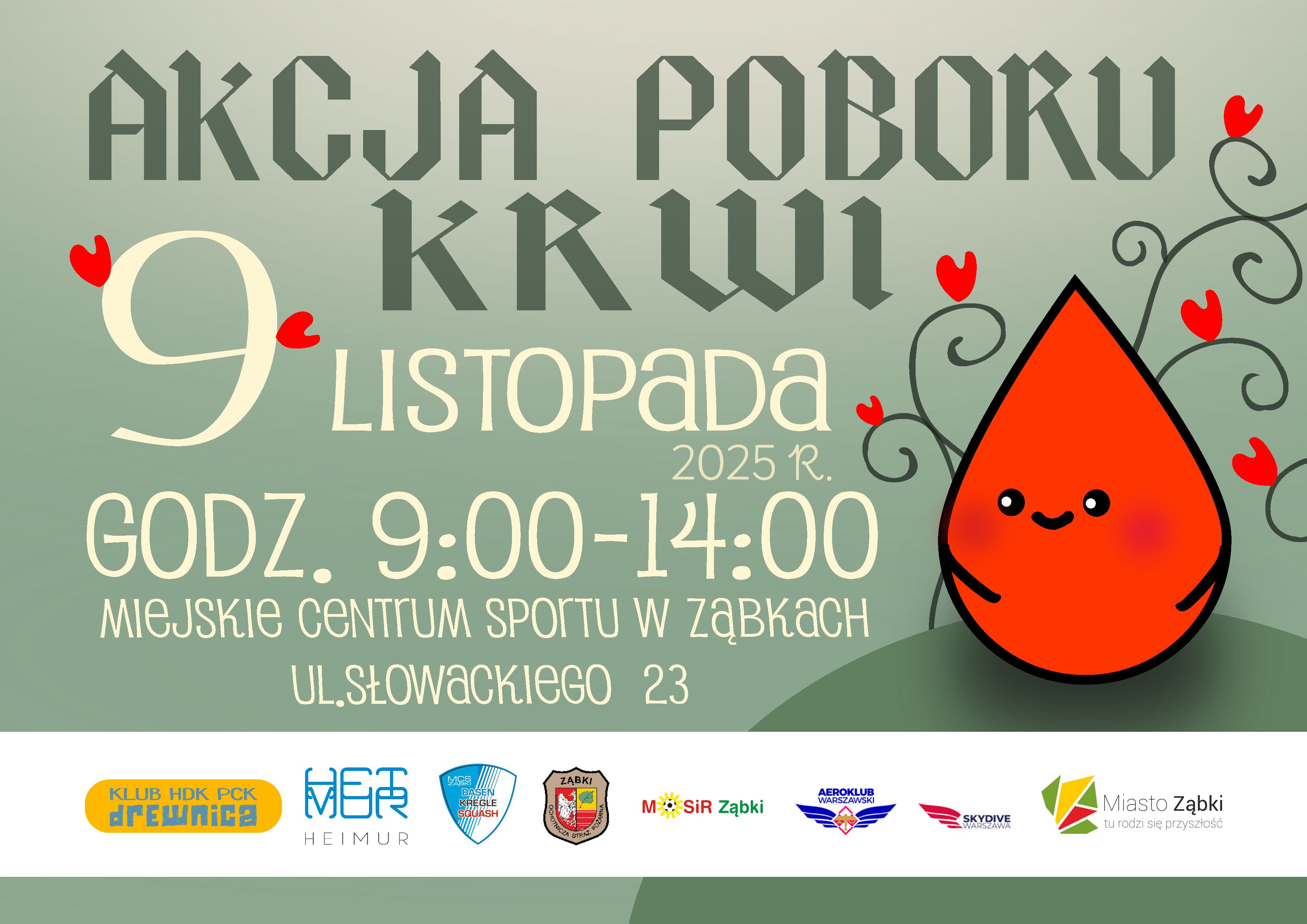 zdjecie na stronie o tytule: Akcja krwiodawcza w Ząbkach 9 listopada