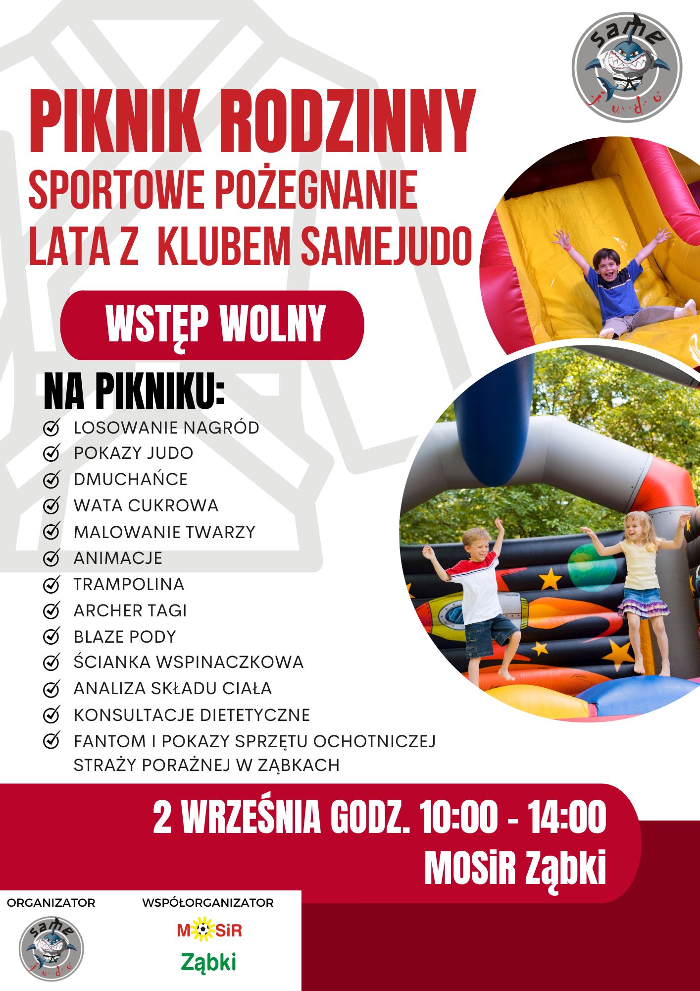 zdjecie na stronie o tytule: Sportowe Pożegnanie Lata już 2 września na terenie MOSiR Ząbki