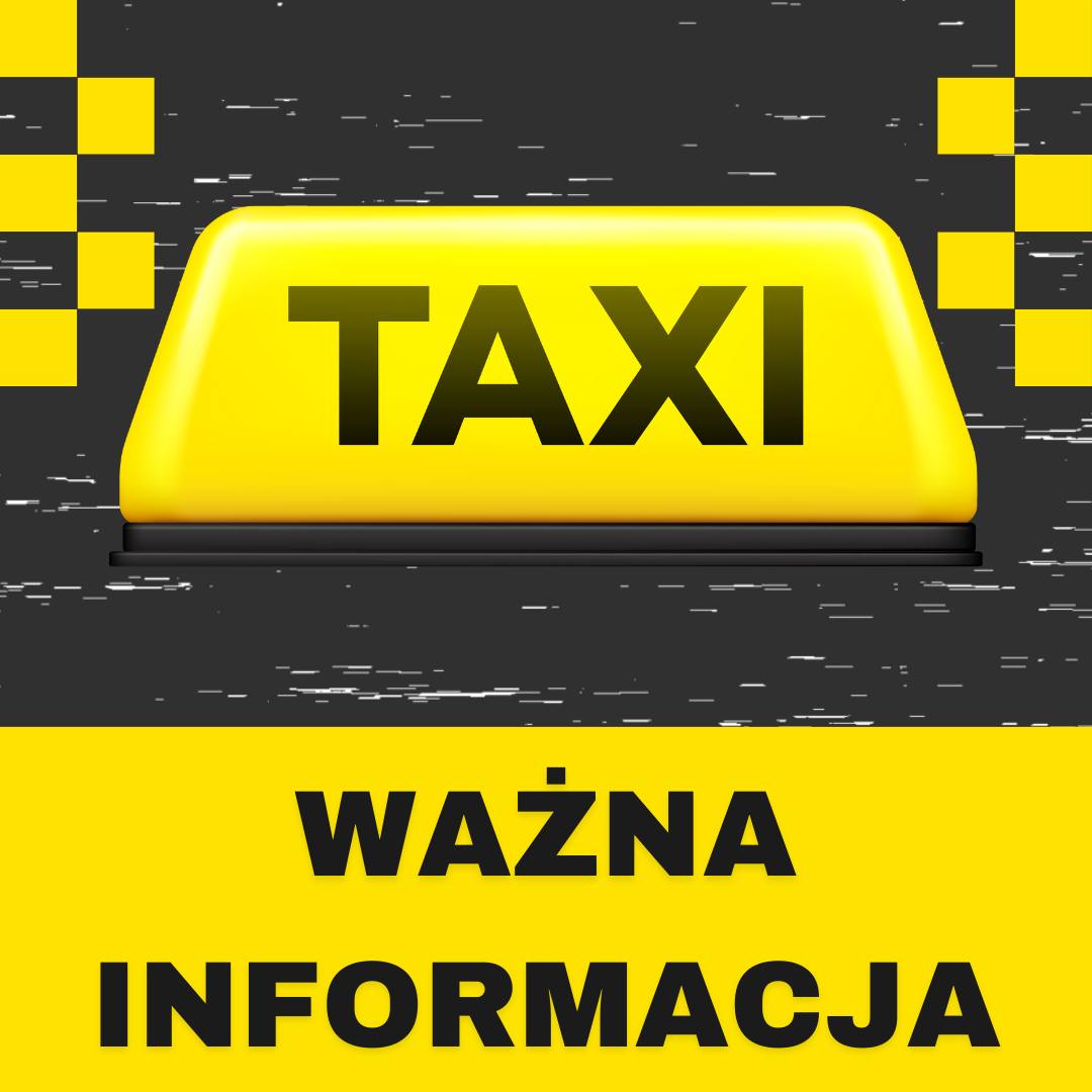 zdjecie na stronie o tytule: Informacja dla przedsiębiorców posiadających licencję na taksówkę
