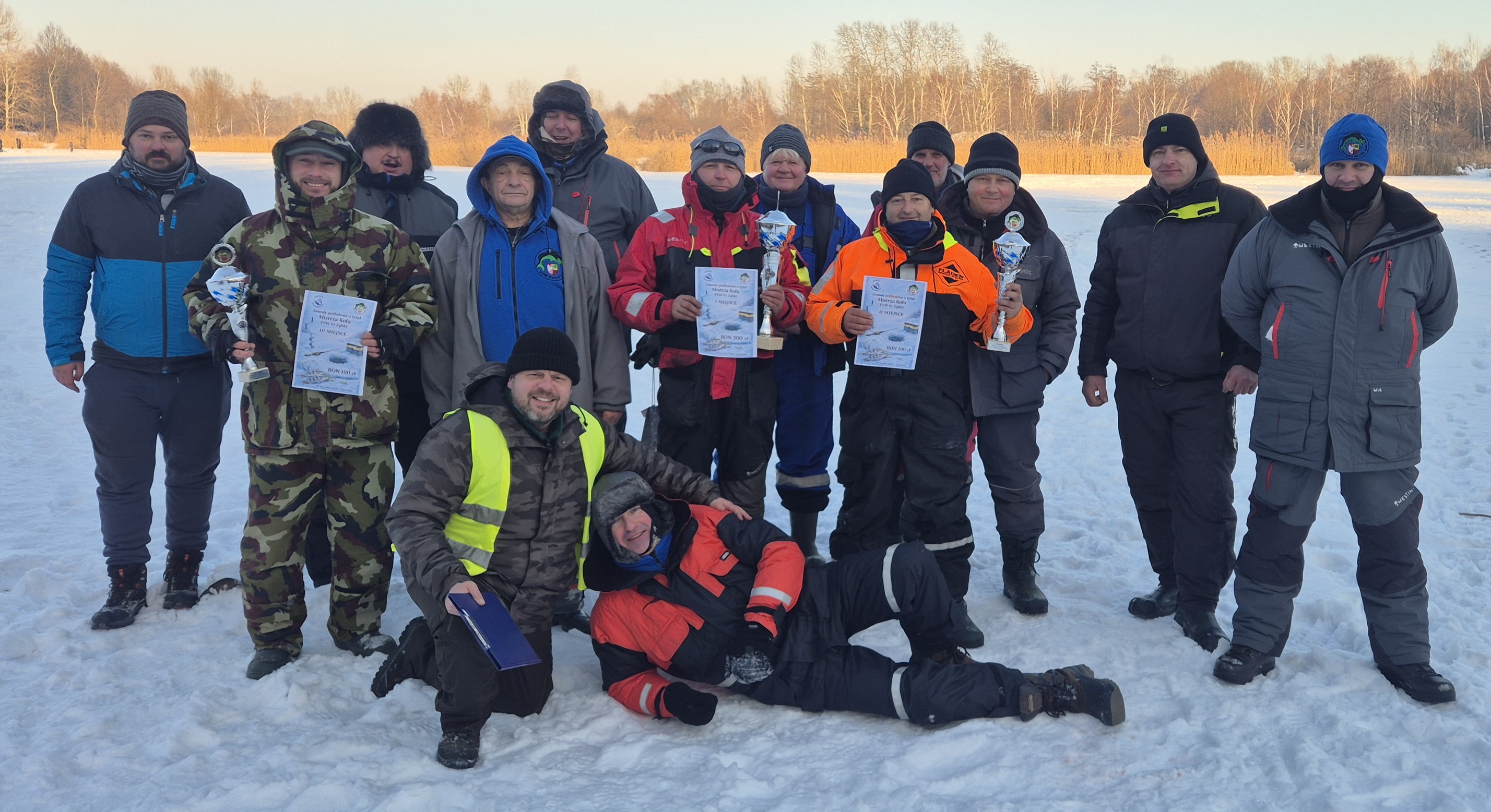 zdjecie na stronie o tytule: Zawody wędkarskie w dyscyplinie podlodowej