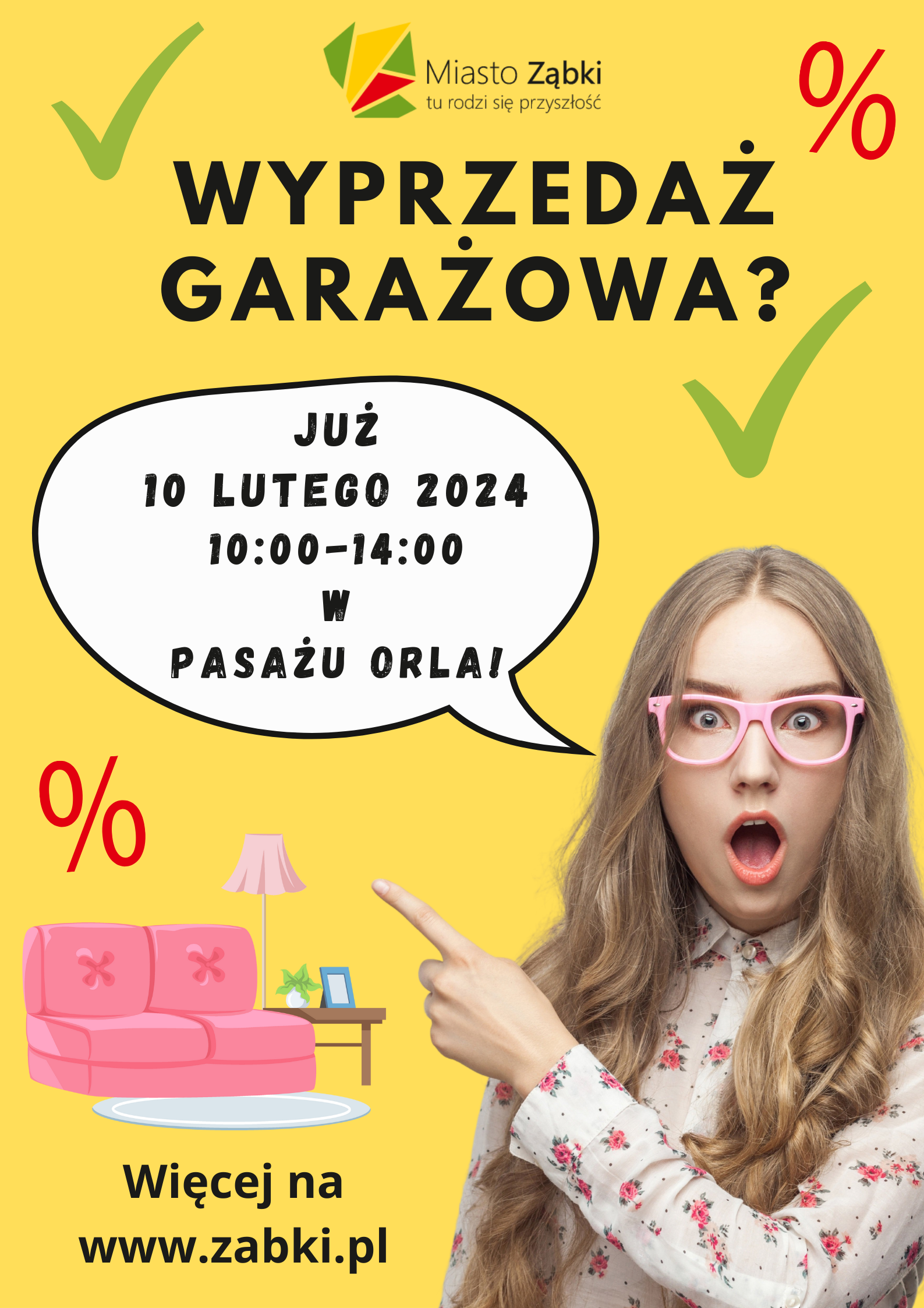 zdjecie na stronie o tytule: Wyprzedaż garażowa już 10 lutego na terenie Pasażu Orla