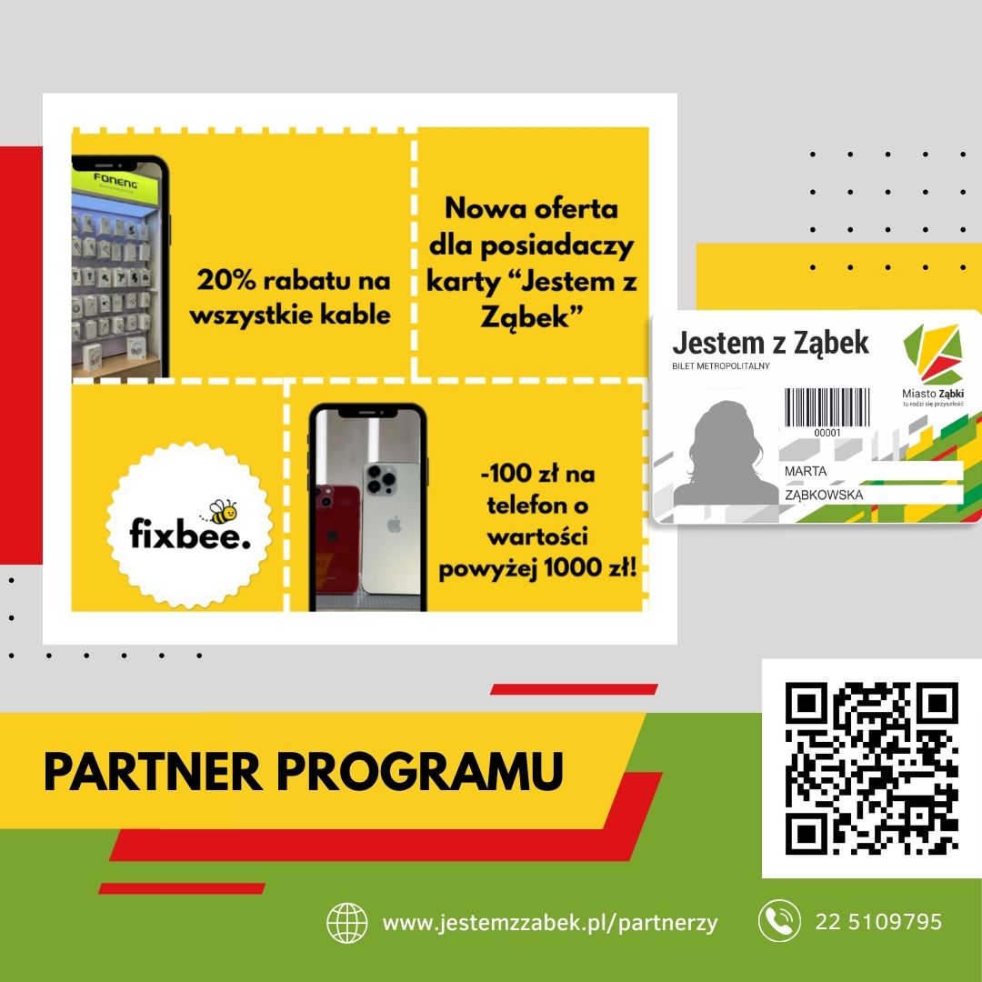 zdjecie na stronie o tytule: Oferta fixbee. dla posiadaczy Karty Mieszkańca