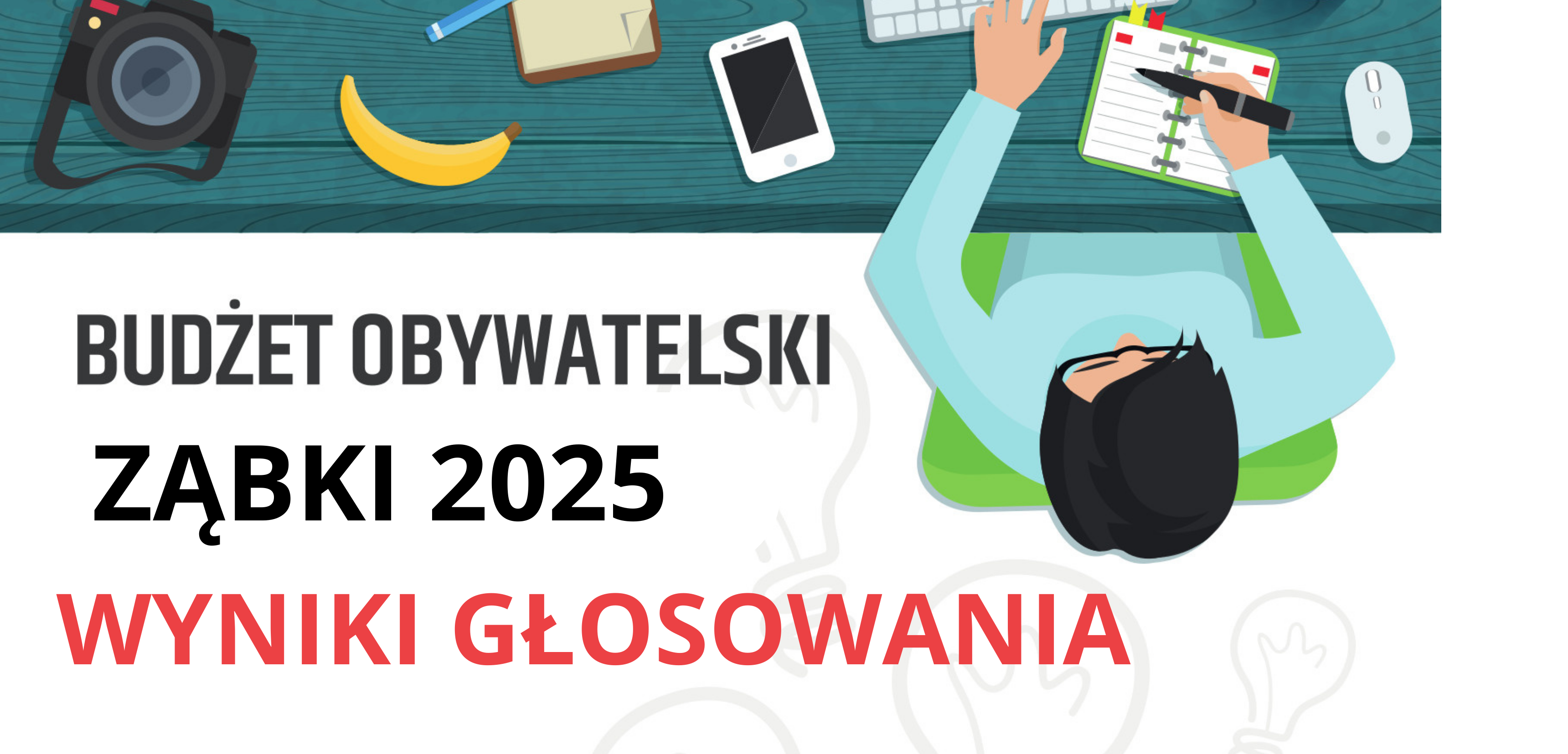 zdjecie na stronie o tytule: Wyniki głosowania na zadania z budżetu obywatelskiego