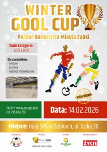 zdjecie na stronie o tytule: Turniej Winter GOOL CUP o Puchar Burmistrza Miasta Ząbki za nami!