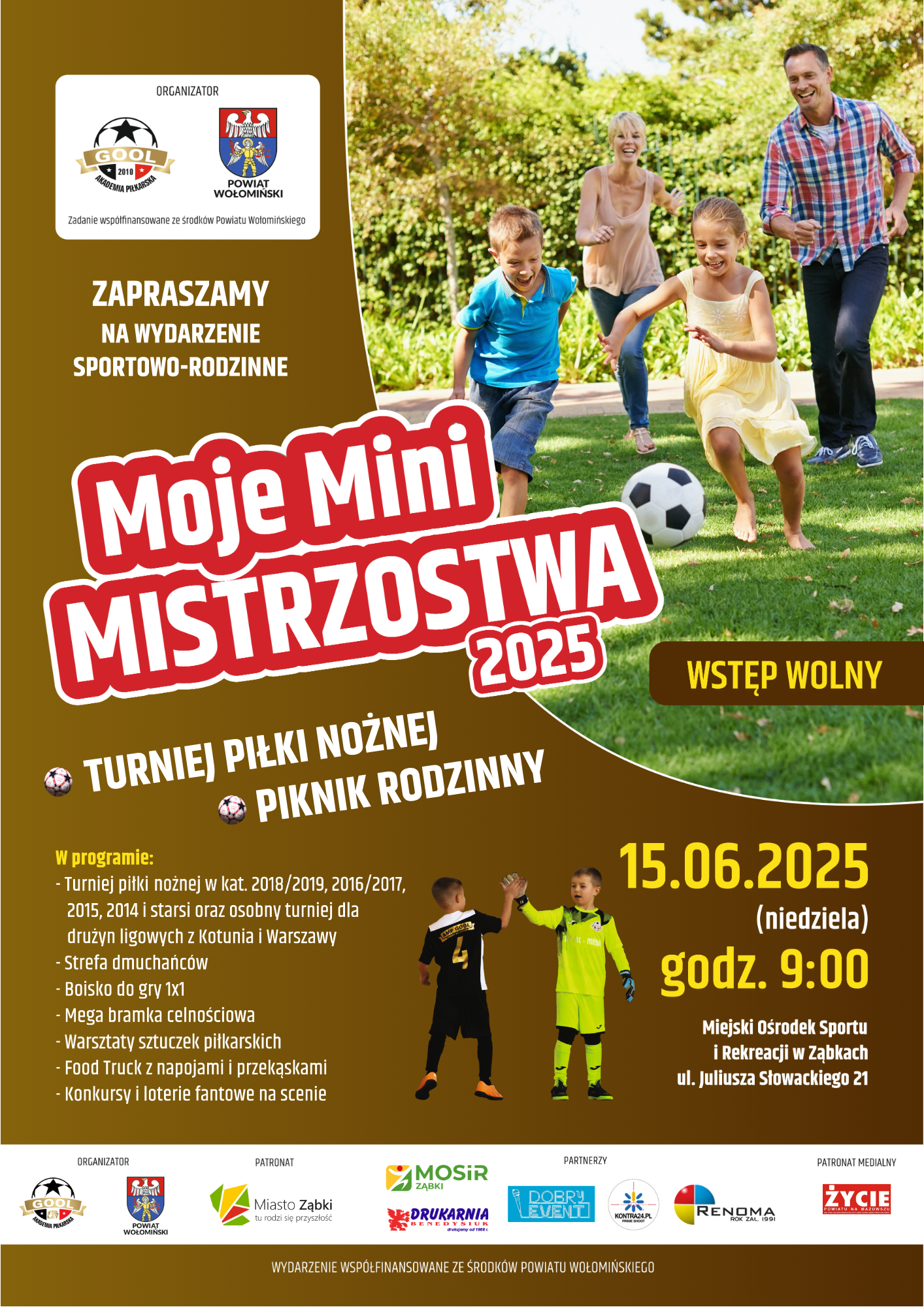 zdjecie na stronie o tytule: Moje Mini Mistrzostwa – Turniej piłki nożnej i piknik rodzinny