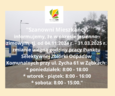 Zmiany godzin pracy PSZOK od. 4.11.2024 r. do 31.03.2025 r.