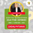 Spotkanie online "Zapytaj Burmistrza" już w środę 7 lutego o godz. 18:00