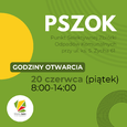 Godziny otwarcia PSZOK w dniu 20.06 br.