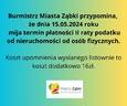 15 maja mija termin wpłaty II raty podatku od nieruchomości