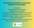 Zatrudnimy pracowników do utrzymania czystości na terenie Ząbek