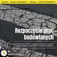 Rozpoczęcie prac budowlanych w obrębie skrzyżowania ul. Jana Pawła II i ul. Bema w Ząbkach