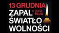"Zapal Światło Wolności" – kampania społeczna w rocznicę wprowadzenia stanu wojennego w Polsce
