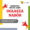Nabór na stanowisko podinspektor lub inspektor w Referacie Inwestycji w Urzędzie Miasta Ząbki.