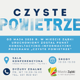 Został uruchomiony punkt konsultacyjno-informacyjny programu „Czyste powietrze”