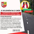 Konferencja prasowa w UM Ząbki. Podpisanie umowy na budowę 21. dróg gminnych