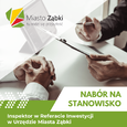 NABÓR na stanowisko: inspektor w Referacie Inwestycji