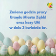 Zmiana godzin pracy Urzędu Miasta Ząbki w dniu dzisiejszym