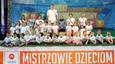 ZIELONY DINEK NA WIELKIM FESTIWALU SPORTOWYM DLA DZIECI