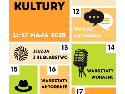 TYDZIEŃ KULTURY W MOK W ZĄBKACH!