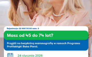 Bezpłatna mammografia już 24 stycznia w Ząbkach