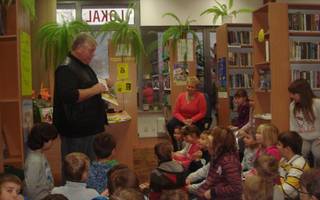 Spotkanie autorskie w bibliotece
