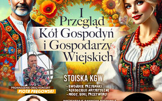 Zaproszenie na I Przegląd Kół Gospodyń i Gospodarzy Wiejskich z terenu Powiatu Wołomińskiego