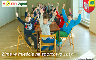 "Zima w mieście na sportowo 2013 z Mosir Zabki"
