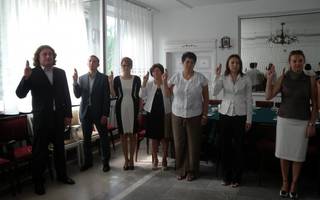 Uroczyste nadanie stopnia awansu zawodowego 29.08.12